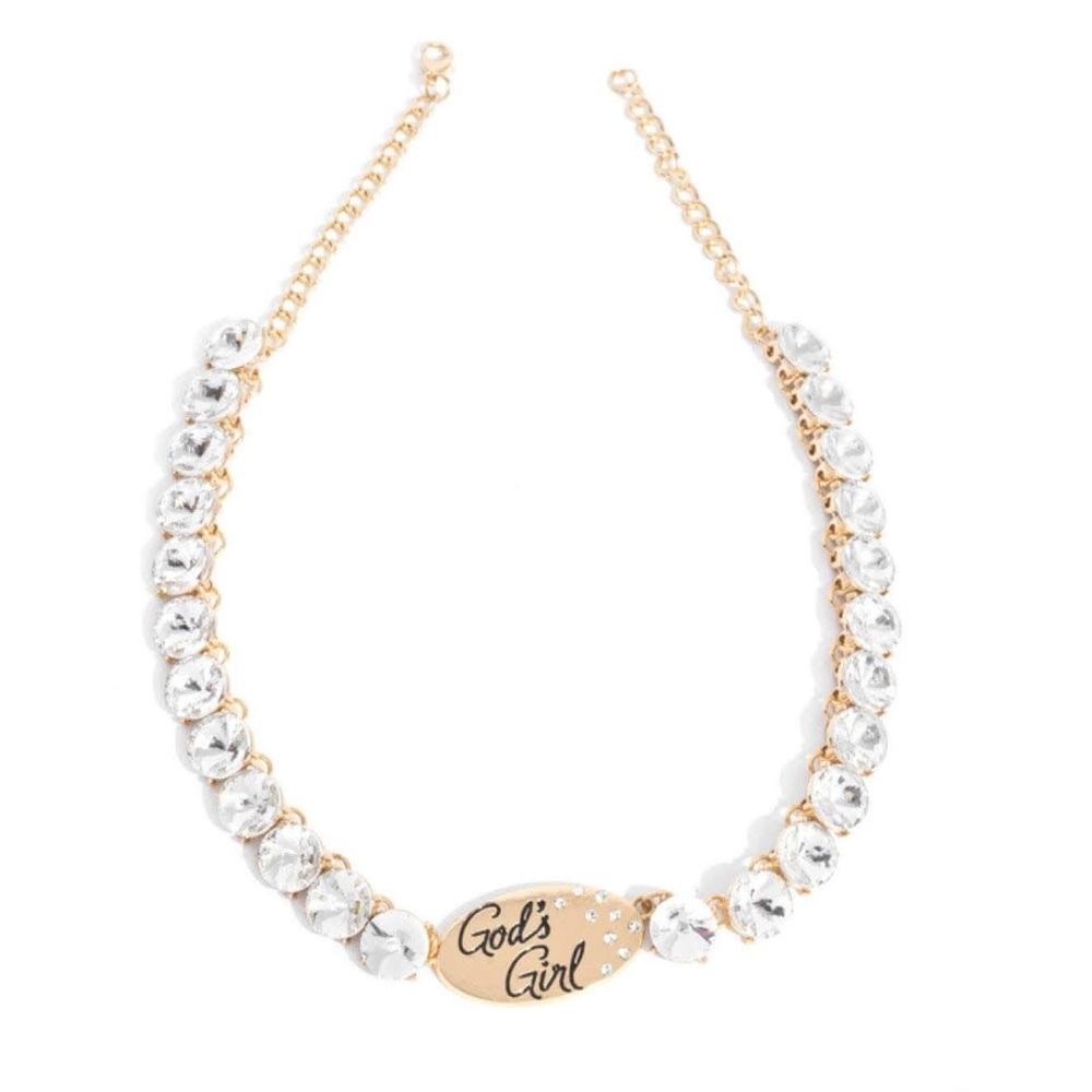 Gold and Silver Beaded Necklace